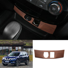 For Nissan Rogue 2014-2020 ABS Wood grain interior Cigarette lighter cover trim