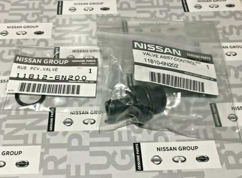 NEW OEM NISSAN/INFINITI PCV Valve w/Gasket 118106N202 118126N200 QX56 ALTIMA 2.5