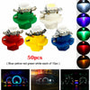 50x 5 Colors Car 5050 1SMD LED B8.4D Indicator Gauge Dashboard Side Lights 12V