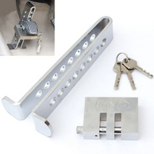 Truck Car Clutch Brake Stainless Steel Anti-Theft Security Device 8 Hole Lock