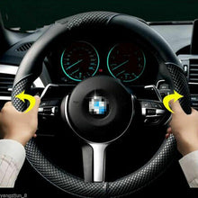 15''&38cm Car PU Leather Steering Wheel Cover For Four Season Non-slip Universal