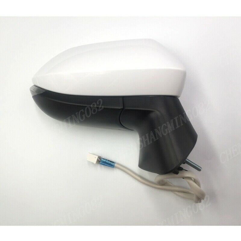 Side Mirror Passenger RH for 2019-2020 Toyota Corolla Power W/ Signal Lamp White