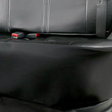 PU Leather Car Seat Covers Rear for Nissan 2095 Black/Gray