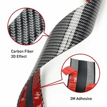 Car Sticker Carbon Fiber Rubber Edge Guard Strip Trunk Door Sill Protector DIY