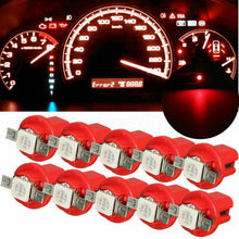 10x 12V Car LED B8.5D T5 SMD Car Gauge Instrument Dashboard Cluster Light Bulbs