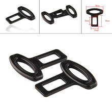 2pcs Auto Car Seat Belt Safe Buckle Plug Clasp Clip Alarm Stopper Accessories