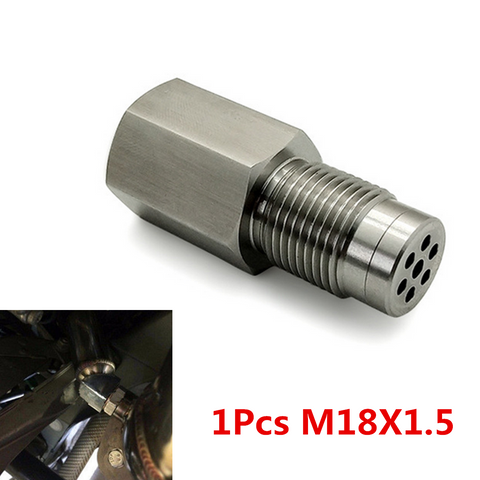M18X1.5 Thread Car Check Engine Light Catalytic Oxygen O2 Sensor Spacer Adapter
