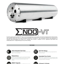 Accuair AA-ENDO-VT45-BC 5 Gal Aluminum Air Tank W/ 4 Corner Valves 50ft 3/8 Hose