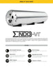 Accuair AA-ENDO-VT45-BC 5 Gal Aluminum Air Tank W/ 4 Corner Valves 50ft 3/8 Hose
