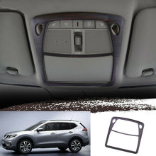 For Nissan Rogue 2014-2020 ABS Peach Wood grain car front Reading light Trim