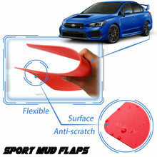 Red Mud Flaps Splash Guards Mudflap Mudguards For Subaru BRZ Scion FRS Toyota 86