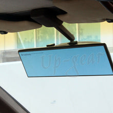 Universal Broadway Flat Interior Clip On Rear View Blue Tint Mirror 300MM Wide