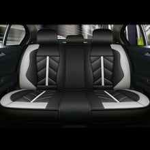 US Car Seat Covers Exclusive Blue&Black 6D Microfiber Leather Full Wrap Cushions