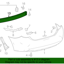 Genuine Toyota Impact Bar 52171-02230