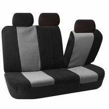 Seat Covers Premium Fabrics Universal Fitment Gray Black For Auto Car SUV Van