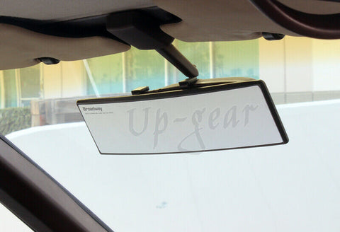 Universal Broadway Convex Interior Clip On Rear View Clear Mirror 300MM Wide