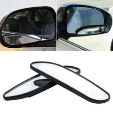 2pcs Auxiliary Rear Wide View Blind Spot Mirror Convex Strip Shape Bar Car SUV