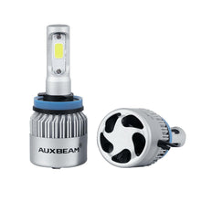 AUXBEAM H11 H8 H9 72W LED Headlight Turbo Bulbs 8000LM Kit Hi/Lo Beam/Fog 6500K