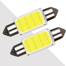 2x COB 39mm Festoon Interior Dome LED Reading Light Car Xenon Lamp Bulbs Whitee