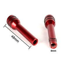 2x Aluminum Alloy Car Interior Door Locking Lock Knob Pull Pins Covers Accessory