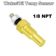 1/8 NPT For Car Auto Truck Gauge Oil Water Temperature Temp Sensor Sender