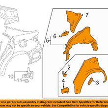 TOYOTA OEM 14-18 Corolla QUARTER PANEL-Wheelhouse Assembly Left 6160402200