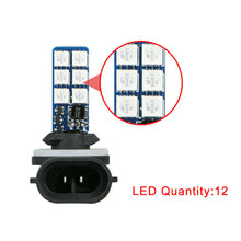 2pcs 881 5050 RGB LED 12SMD Car Headlight Fog Light Lamp Bulb 16 Colors W/Remote
