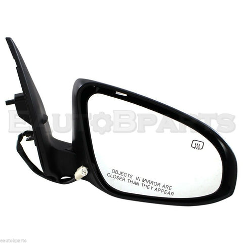 SMOOTH BLACK Front,Right Passenger Side DOOR MIRROR For Toyota Corolla TO1321294