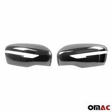 Fits Nissan Rogue 2014-2020 Dark Chrome Side Mirror Cover Cap 2 Pcs