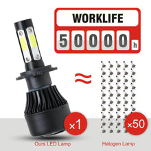 LED Headlight Bulbs 9007 + Fog Light 9145 for Ford F-250 Super Duty 2002-2004