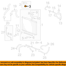 HONDA OEM-Radiator Assembly Upper Insulator 74173SJ4000