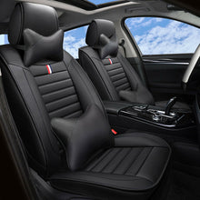 11PCS Universal 5-Sit Car Seat Covers Cushions PU Leather Set Car Accessories US