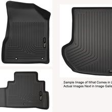 Husky Liners WeatherBEATER Black Floor Mats / Cargo Set For Nissan Rogue 14-20
