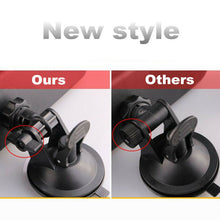 1Pcs Car Inside Flat Rear View Mirror Dash Makeup Mirror Suction Mount Universal