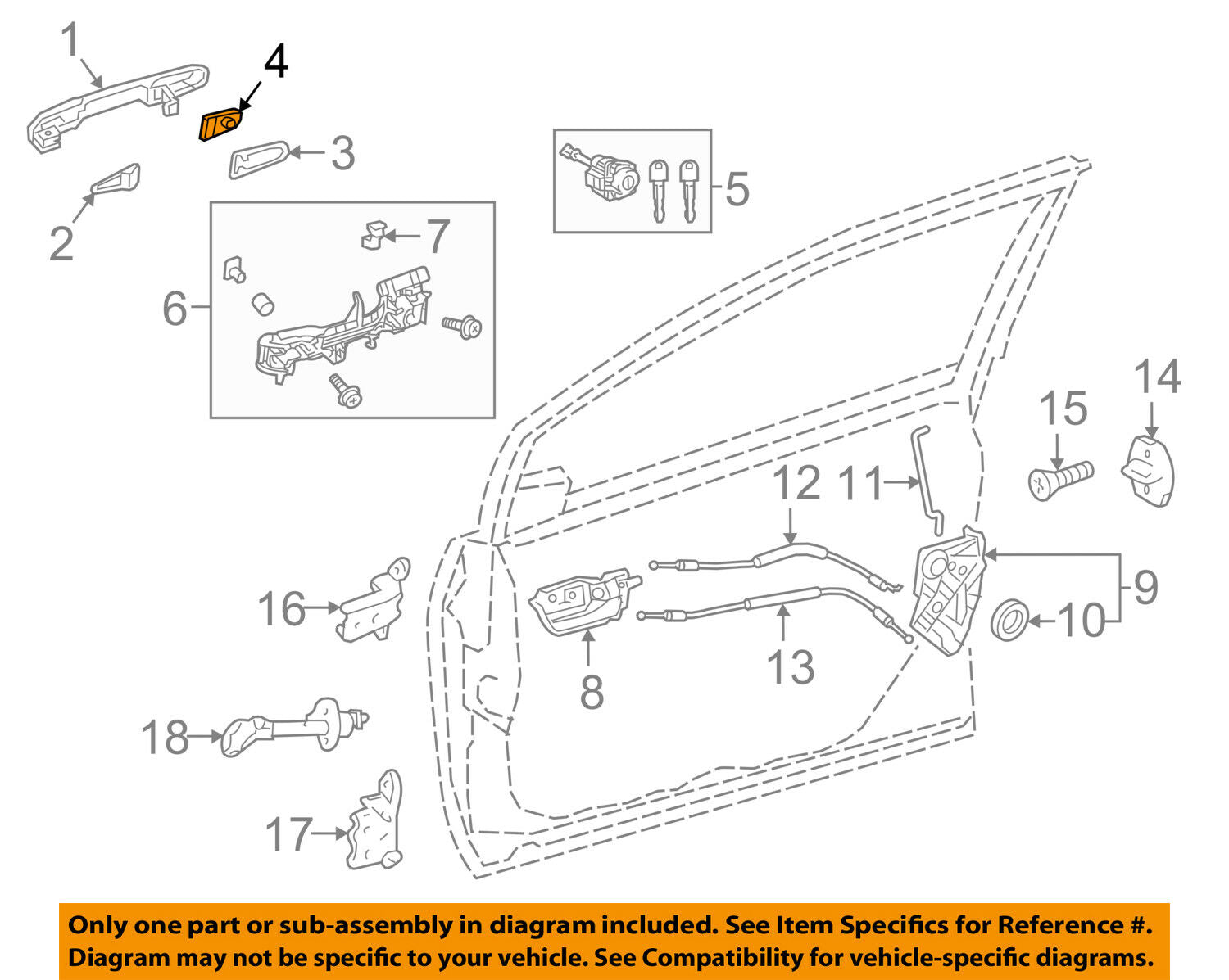 TOYOTA OEM 16-18 Prius Front Door-Handle, Outside Rear Cover Right 6921747020