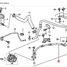 03-06 Element Power Steering High Pressure Feed Hose Pipe Line From Pump OEM