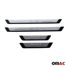 For Toyota Corolla Door Sill Cover Protector Guard Flexible Stainless Steel Trim