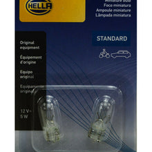 License Light Bulb Hella 168TB