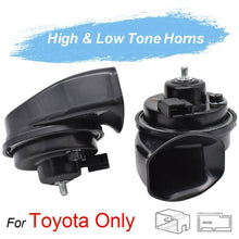 For Toyota Highlander Prius Camry Corolla Tacoma Twin Snail Horns Dual Tone