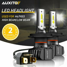 AUXITO LED 9003 H4 Headlight Kit High/Low Beam Bulbs 100W 6000K White 18000LM US