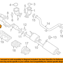 NISSAN OEM Exhaust-Front Pipe Mount Cushion 206111AA2A