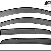 For 16-Up Honda Civic Hatchback CLIP-On MUGEN Style Side Window Visors Deflector