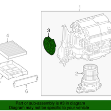 Genuine Toyota HVAC Blend Door Actuator 87106-0E130