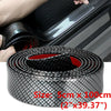 Car Carbon Fiber Rubber Sticker DIY Car Tuning Sticker Door Sill Protector Strip