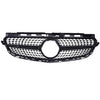 TOPAZ Front Silver Bumper Grille Assembly W/O Camera for Mercedes-Benz W212
