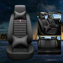 US Luxury Leather Comfortable Cushions Car Seat Cover For 5-Sits Universal SUV