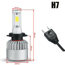 4x H7 H7 3830W 574500LM Combo LED Headlight High Low Beam Bulbs 6000K White