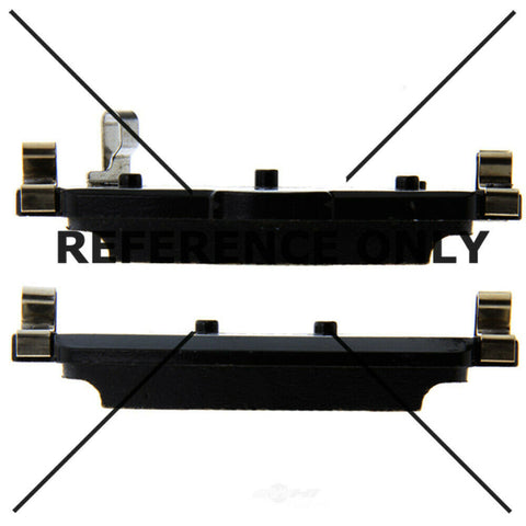 Disc Brake Pad Set-SL Rear Centric 105.19650