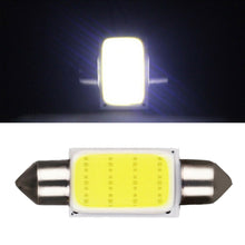 2x COB 39mm Festoon Interior Dome LED Reading Light Car Xenon Lamp Bulbs Whitee