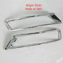 Chrome Front + Rear Fog Lamp Light Cover Trim For Nissan X-Trail Rogue 2017-2020